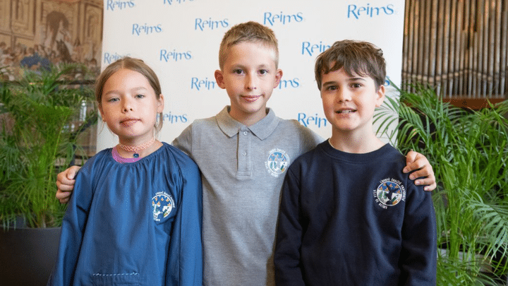 Les uniformes pour la rentrée scolaire 2024-2025 dans les 5 écoles de la ville de Reims. (MAIRIE DE REIMS)