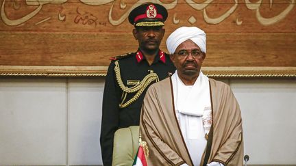 Omar el-Béchir à Khartoum le 14 mars 2019 (ASHRAF SHAZLY / AFP)