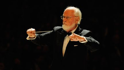 Le légendaire compositeur John Williams, le 31 mai 2012 lors d'un concert à Boston (Massachusetts, Etats-Unis). (PAUL MAROTTA / GETTY IMAGES NORTH AMERICA)