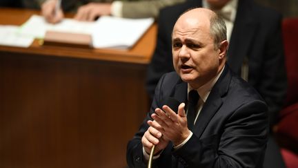 Le ministre de l'Intérieur Bruno Le Roux à l'Assemblée Nationale le 7 décembre 2016. (ERIC FEFERBERG / AFP)