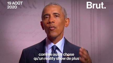 VIDEO. Quand Barack Obama n'hésite plus à critiquer Donald Trump (BRUT)