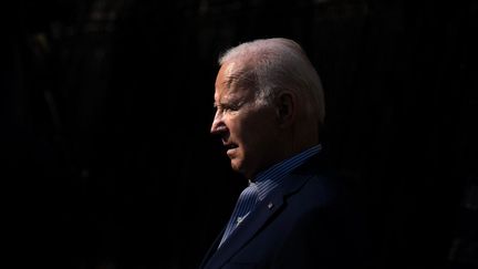 Le président des Etats-Unis Joe Biden le 10 juin 2023 à Washington DC. (BRENDAN SMIALOWSKI / AFP)