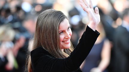 L'actrice française Laetitia Casta a fait son apparition sur le tapis rouge, avec sobriété et élégance.
 (Alberto Pizzoli / AFP)