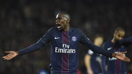 Blaise Matuidi durant le match face à Monaco, le 29 janvier 2017, à Paris. (Photo d'illustration) (FRANCK FIFE / AFP)