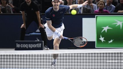 Le Britannique Andy Murray, le 4 novembre 2016 à Paris. (CHRISTOPHE SAIDI/SIPA)