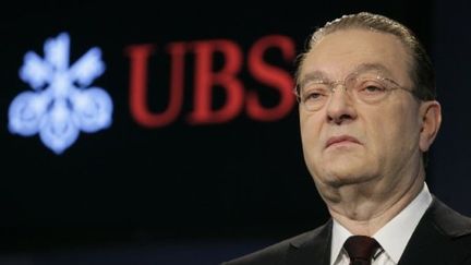 Oswald Grübel, l'ex-directeur général de la banque suisse UBS, le 9 février 2010 (SEBASTIAN DERUNGS / AFP)