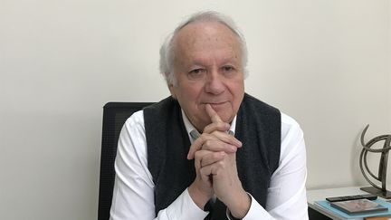 Jean-Marie Cavada à Paris le 15 avril 2019 (NOÉMIE BONNIN / FRANCEINFO / RADIO FRANCE)