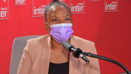 Christiane Taubira, le 18 janvier sur France Inter. (FRANCEINTER / RADIO FRANCE)