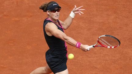 L'Australienne Samantha Stosur au filet