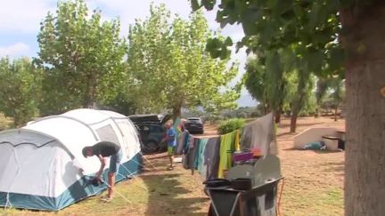 Corse : après la tempête, les campeurs tentent de poursuivre leurs vacances