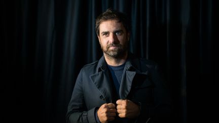 Le comédien Grégory Montel à l'avant-première à l'UGC Normandie de la dernière saison de Dix pour cent organisée par le festival Seriesmania le 16 octobre 2020. (NATHAN LAINE / HANS LUCAS)