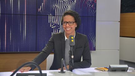 Audrey Pulvar, présidente de la Fondation pour la nature et l'homme. (JEAN-CHRISTOPHE BOURDILLAT / RADIO FRANCE)