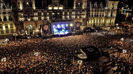 Le parvis de l'Hôtel de Ville de Paris accueille le festival Fnac Live
 (Ben Callens/Fnac/DR)