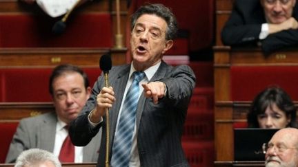 Yves Cochet avant qu'il ne quitte l'Assemblée nationale pour rejoindre le Parlement européen. (AFP - Pierre Verdy)