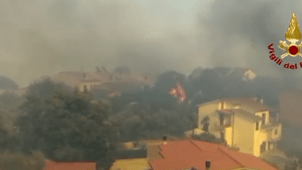 Italie : de violents incendies touchent le nord du pays