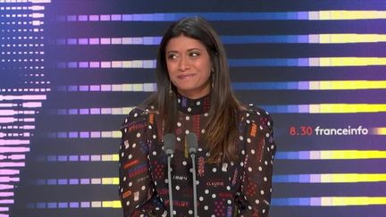 Prisca Thevenot, députée Renaissance des Hauts-de-Seine et porte-parole de Renaissance (ex-LREM), était samedi 2 juillet l’invitée du 8H30franceinfo&nbsp; (FRANCEINFO / RADIOFRANCE)