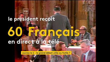 VIDEO. Grand débat : quand Valéry Giscard d'Estaing recevait soixante Français à l'Elysée en 1977