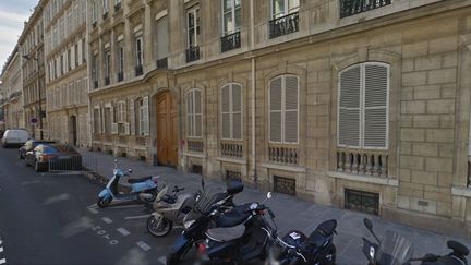 Le vol du tableau de Basquiat a eu lieu rue du Cirque &agrave; Paris. ( GOOGLE STREET VIEW)