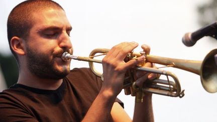 Ibrahim Maalouf au Nice Jazz Festival en juillet 2008
 (VALERY HACHE / AFP)