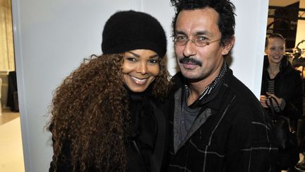 Janet Jackson avec le créateur Haider Ackermann à la Fashion Week de Paris le 5 mars 2016
 (Swan Gallet / WWWD / Shutter / SIPA)