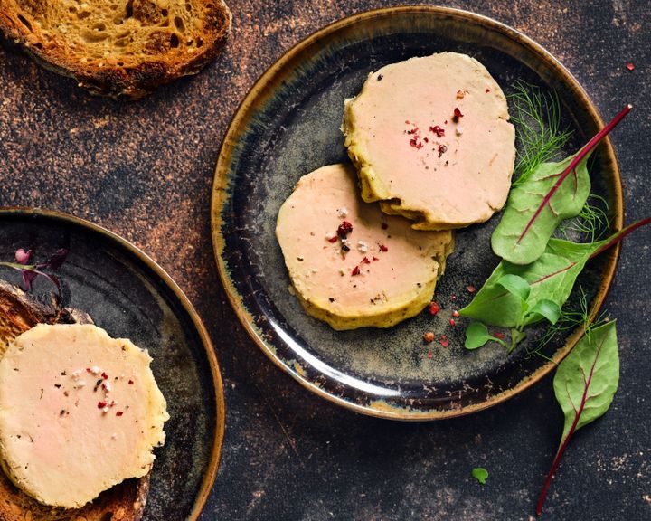 Foie gras in vitro from the French company Gourmey.  (ROMAIN BUISSON / GOURMEY)