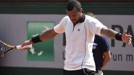 L'impuissance de Jo-Wilfried Tsonga (DOMINIQUE FAGET / AFP)