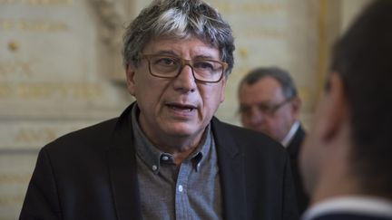 Le député La France insoumise Éric Coquerel, à l'Assemblée nationale, le 10 juillet 2018.&nbsp; (ALEXIS SCIARD  / MAXPPP)