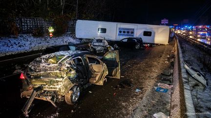 Tempête Caetano : une victime du carambolage routier sur l'A6B est morte