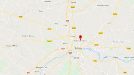 Un homme de 25 ans a été mis en examen pour le meurtre d'une octogénaire à Fleury-les-Aubray (Loiret). (CAPTURE D’ÉCRAN GOOGLE MAPS / FRANCEINFO / RADIO FRANCE)