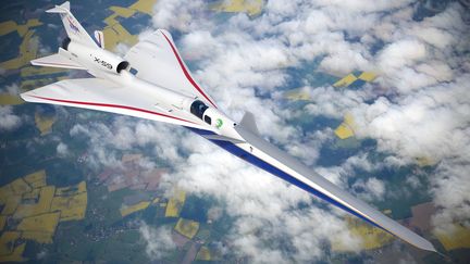 "Le fils du Concorde", le X-59, l'avion supersonique de la NASA (SENIOR AIRMAN CHRISTINE GROENING / DIGITAL / NASA)