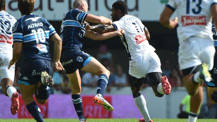 Clermont s'impose dans la douleur à Montpellier (SYLVAIN THOMAS / AFP)