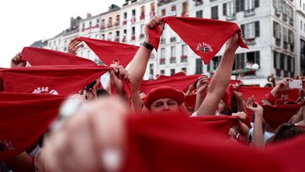 Ouverture des fêtes de Bayonne, le 26 juillet 2017. (MARION VACCA / WOSTOK PRESS / MAXPPP)