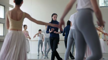 Elisabeth Platel, directrice de&nbsp;l'Ecole de danse de l'Opéra de Paris (2009) (FRANCOIS GUILLOT / AFP)