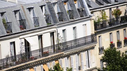 Des appartements dans des immeubes parisiens. (MAXPPP)