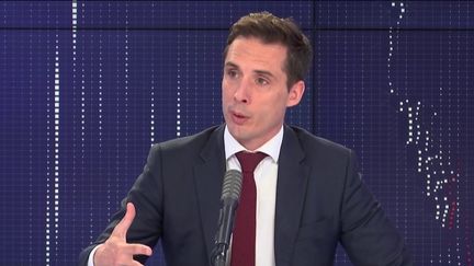 Jean-Baptiste Djebbari, secrétaire d'État aux transports, était l'invité de franceinfo jeudi 4 juin 2020. (FRANCEINFO / RADIO FRANCE)