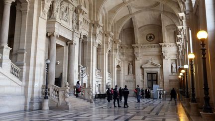 Le palais de justice de Paris, le 28 janvier 2013. (THOMAS SAMSON / AFP)