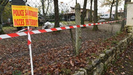 Un cas de grippe aviaire&nbsp;a notamment été détecté chez ce particulier à Biras (Dordogne), le&nbsp;24 novembre 2015.&nbsp; (MEHDI FEDOUACH / AFP)