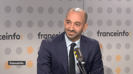 Benjamin Haddad, ministre démissionnaire en charge de l'Europe. (FRANCE INFO - LE GRAND TEMOIN)