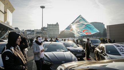 Les chauffeurs de VTC en colère