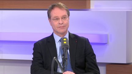 François Asselin, invité éco du 2 mars 2020. (FRANCEINFO / RADIOFRANCE)