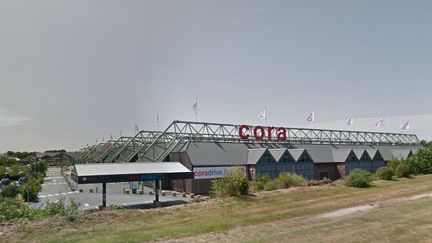 Le magasin Cora de Saint-Malo, dans la zone commerciale de de Saint-Jouan-des-Guérets. (GOOGLE STREET VIEW)