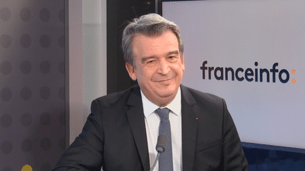 Olivier Salleron, président de la Fédération Française de Bâtiment. (franceinfo)