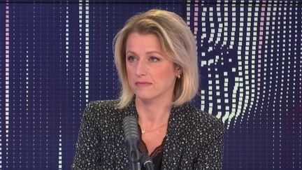 Barbara Pompili était l'invitée de franceinfo.&nbsp; (FRANCEINFO / RADIOFRANCE)