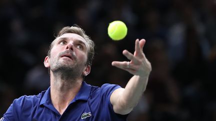 Julien Benneteau au service (MUSTAFA YALCIN / ANADOLU AGENCY)