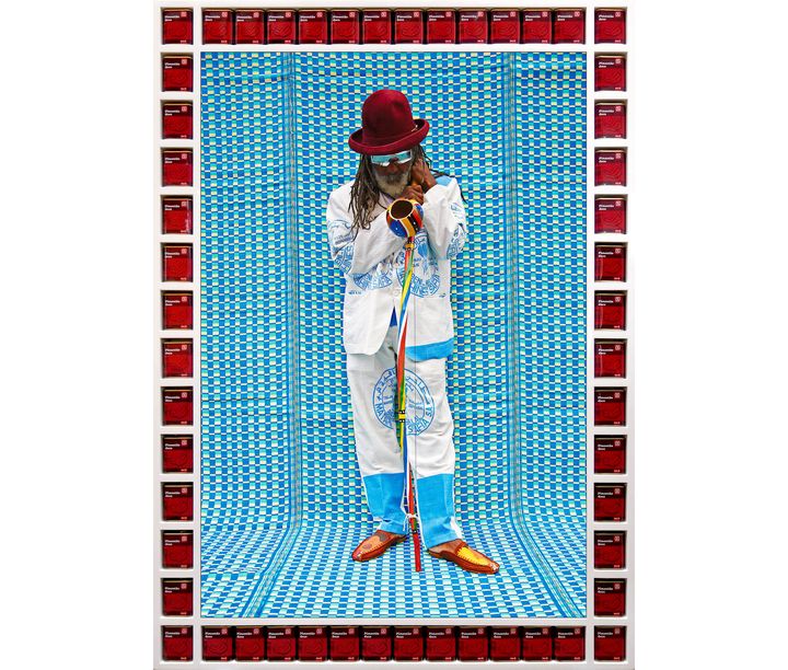 Hassan Hajjaj, "Master Cobra Mansa", de la série "My Rockstars" (© Hassan Hajjaj, 2012/1433)