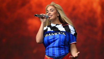 Jorja Smith lors du Leeds Festival, le 24 août 2024. (MATTHEW BAKER / GETTY IMAGES EUROPE)