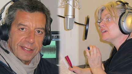 Michel Cymes et Isabelle Nanty ont donné leur voix à l'opération AudioSolidarité
 (DR)