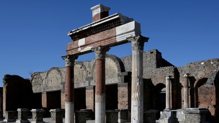 View of the ancient market of the ancient city of Pompeii (MANUEL COHEN / MANUEL COHEN)