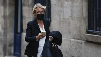 Claude Chirac, le 25 septembre 2020, à Paris. (THOMAS COEX / AFP)