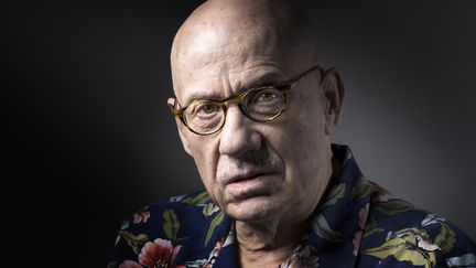 James Ellroy, à Paris, le 9 décembre 2016. (JOEL SAGET / AFP)